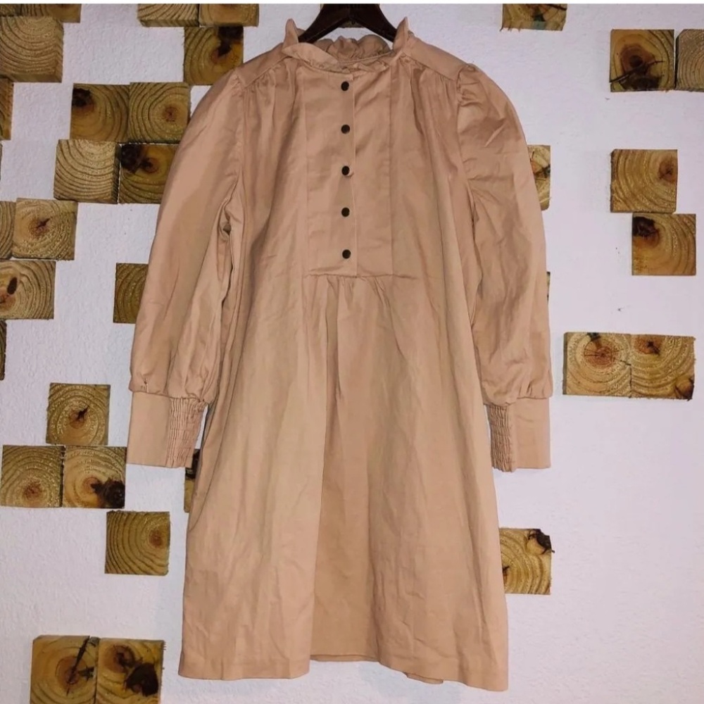 POMANDER PLACE KHAKI CLAIBORNE DRESS